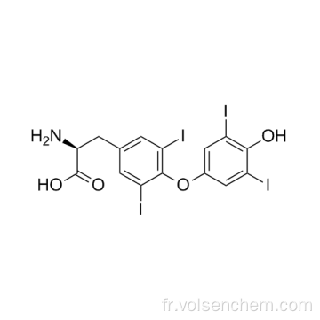 51-48-9, L-Thyroxine, acide libre, dosage 98%